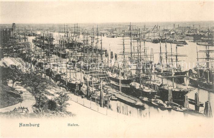 HAMBURG CITY Hafen Segelschiffe
