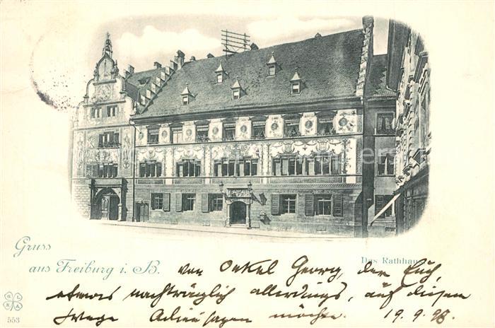 Freiburg Breisgau Rathaus