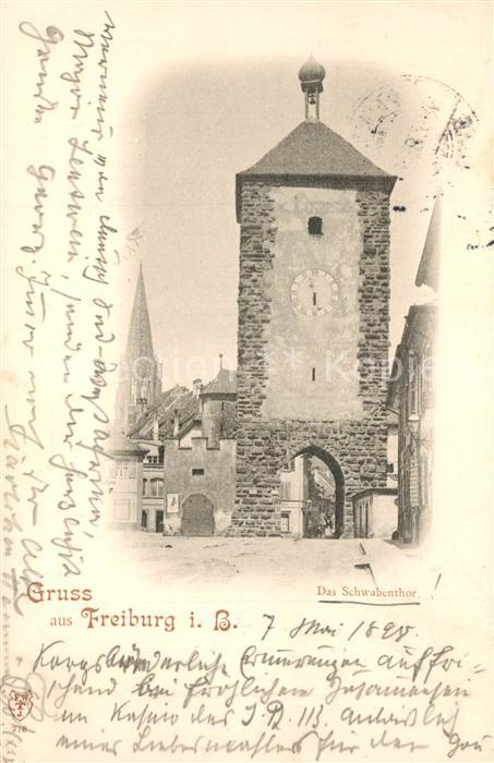 Freiburg Breisgau Schwabentor