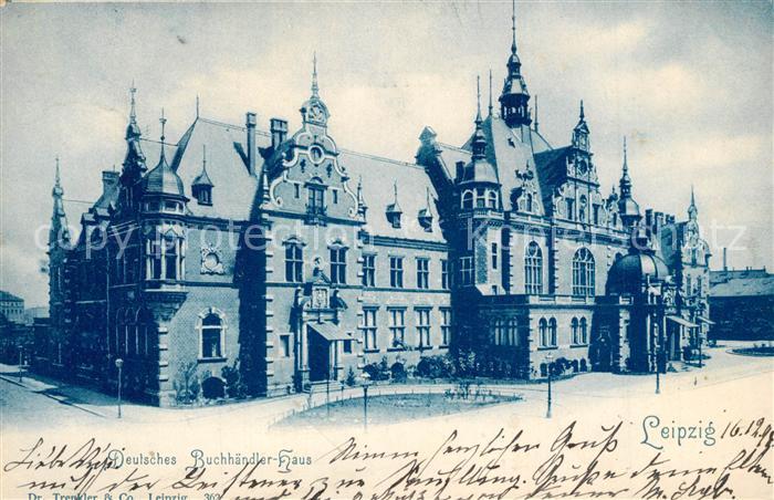 LEIPZIG Sachsen Deutsches Buchhaendlerhaus