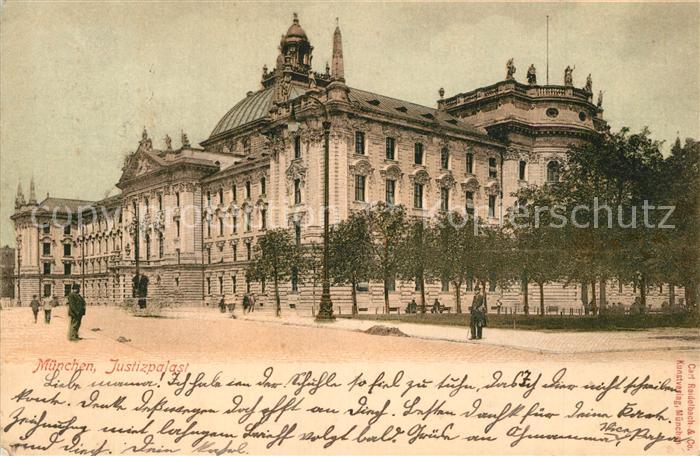 Muenchen Bayern Justizpalast