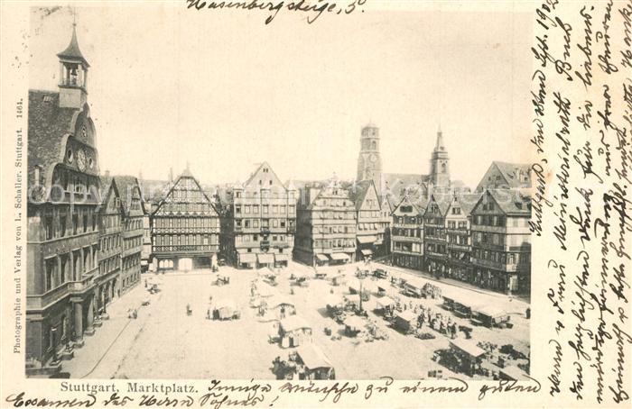 STUTTGART  CITY Marktplatz