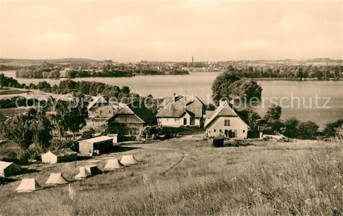 Feldberg Mecklenburg Panorama Blick vom Huettenberg
