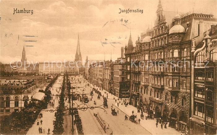 HAMBURG  CITY Jungfernstieg