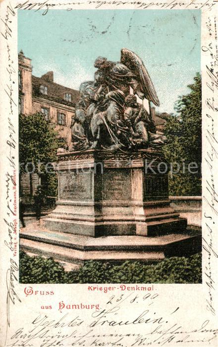HAMBURG  CITY Kriegerdenkmal