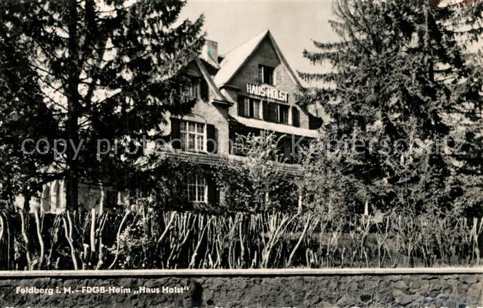 Feldberg Mecklenburg FDGB Heim Haus Holst