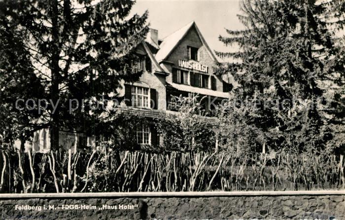 Feldberg Mecklenburg FDGB Heim Haus Holst