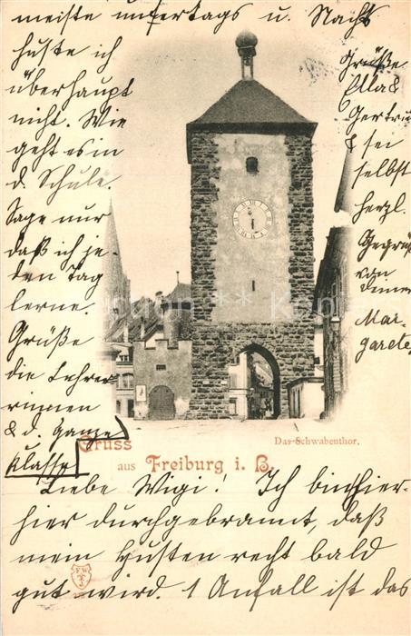 Freiburg Breisgau Schwabentor