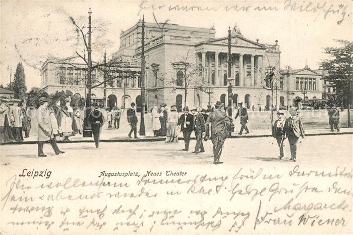 LEIPZIG Sachsen Augustusplatz Neues Theater