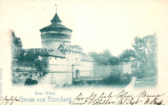 NueRNBERG CITY Neutor Stadtmauer