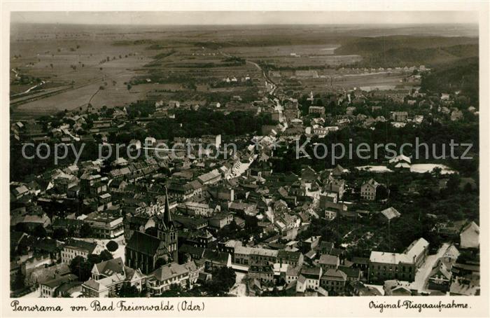 Bad Freienwalde Original Fliegeraufnahme