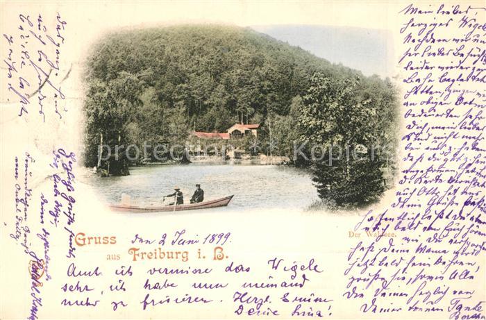 Freiburg Breisgau Waldsee Gaststaette