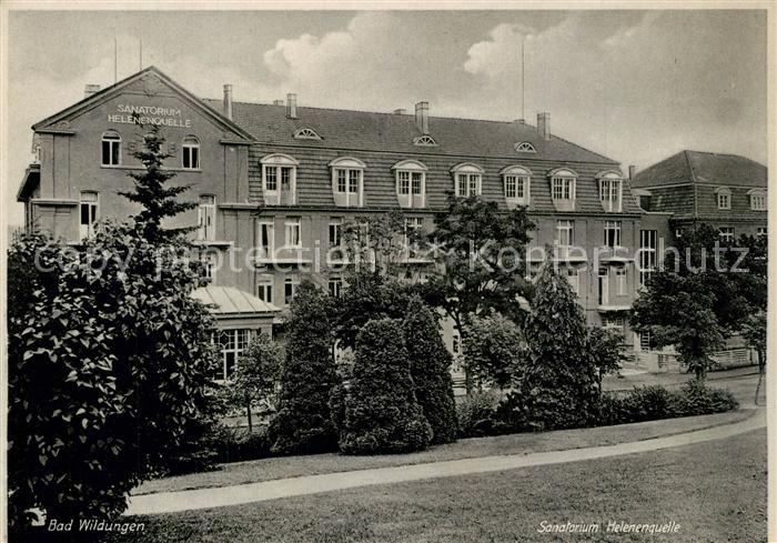 Bad Wildungen Sanatorium Helenenquelle