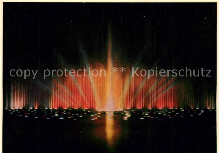 HAMBURG  CITY Internationale Gartenbau Ausstellung Wasserlichtkonzert