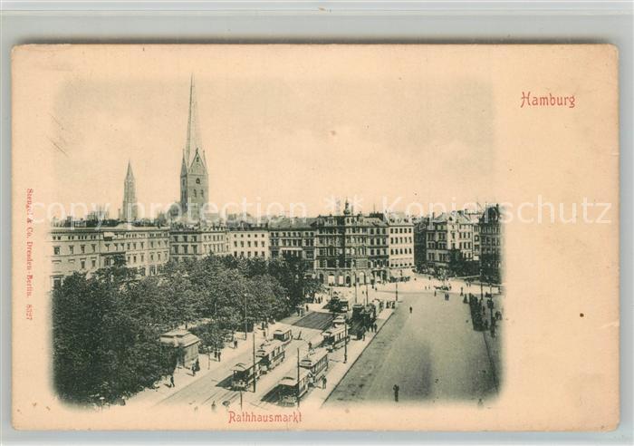 HAMBURG CITY Rathausmarkt