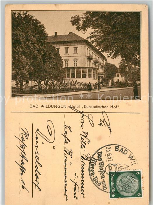 Bad Wildungen Hotel Europaeischer Hof