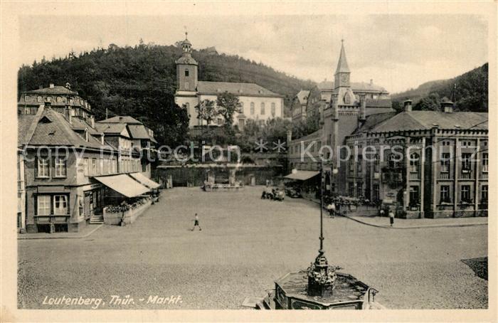 Leutenberg Thueringen Markt