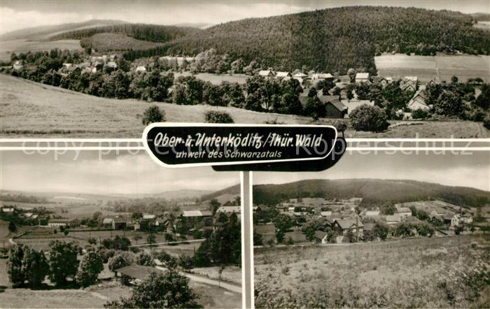 Koednitz Panorama mit Ober und Unterkoednitz