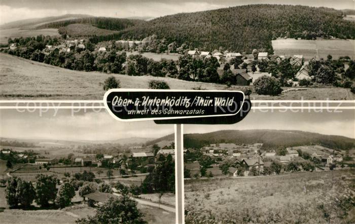 Koednitz Panorama mit Ober und Unterkoednitz