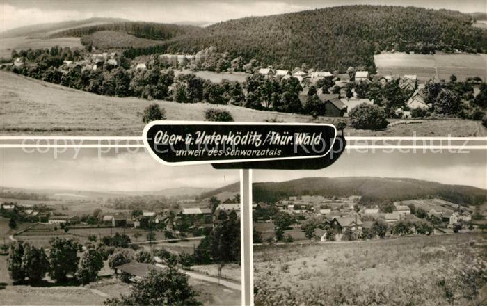 Koednitz Panorama mit Ober und Unterkoednitz