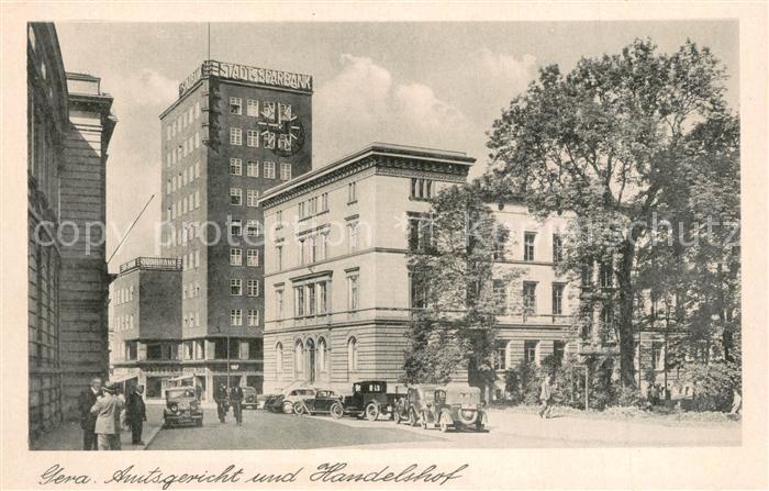 Gera Amtsgericht und Handelshof