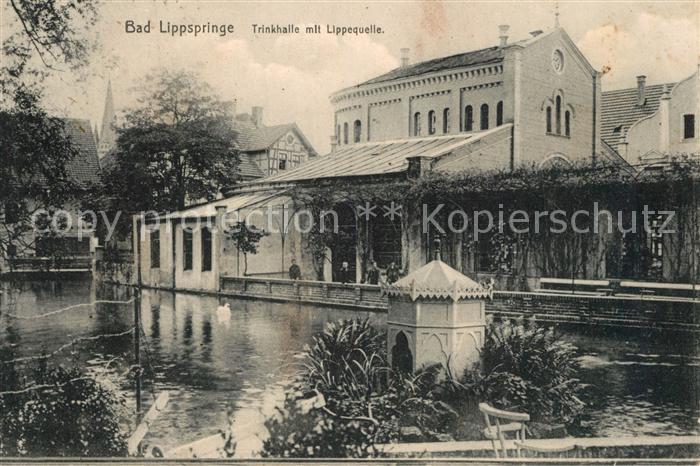 Bad Lippspringe Trinkhalle mit Lippequelle