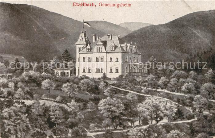 Etzelbach Uhlstaedt-Kirchhasel Genesungsheim