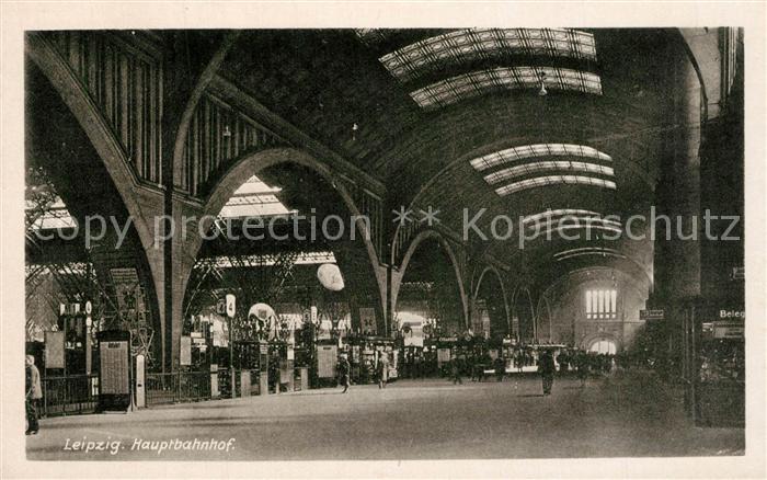 LEIPZIG Sachsen Hauptbahnhof