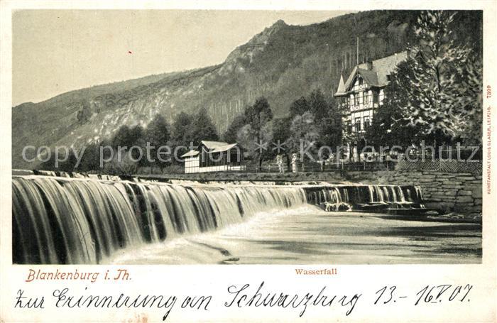 Blankenburg Bad Wasserfall