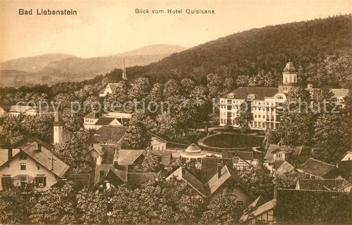 Bad Liebenstein Blick vom Hotel Quisisana