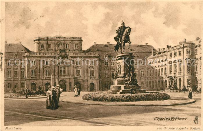 MANNHEIM BW Grossherzogliches Schloss Monument