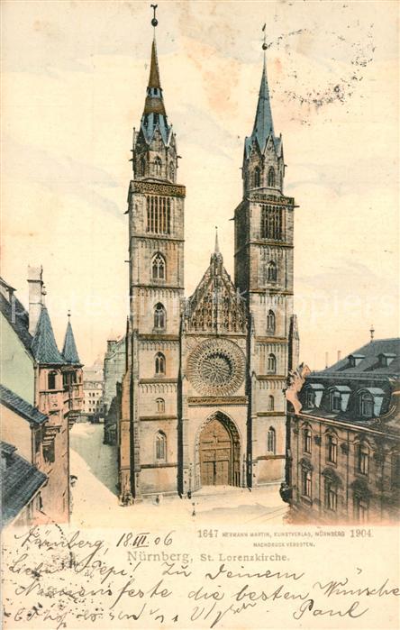 NueRNBERG  CITY St Lorenzkirche