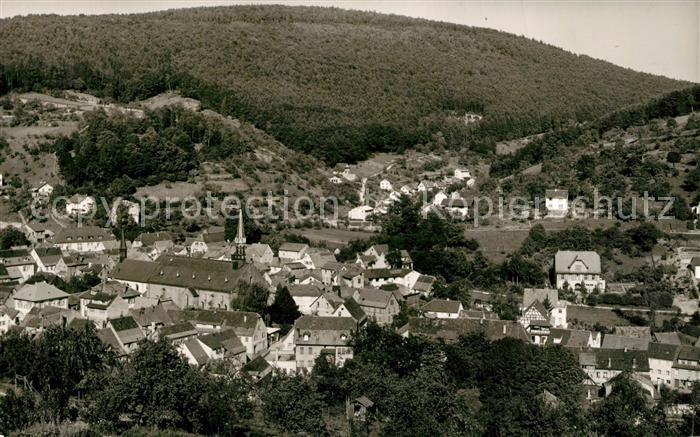 Schoenau Odenwald Blick ins Greiner Tal