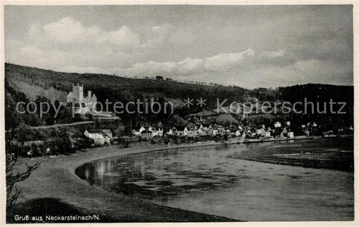 Neckarsteinach Partie am Neckar