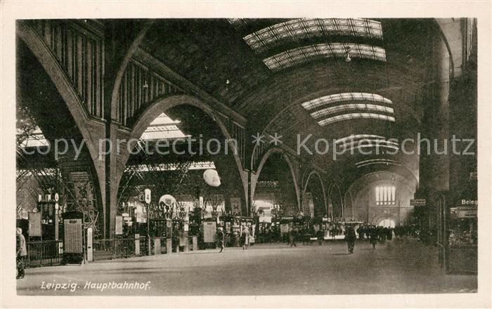 LEIPZIG Sachsen Hauptbahnhof