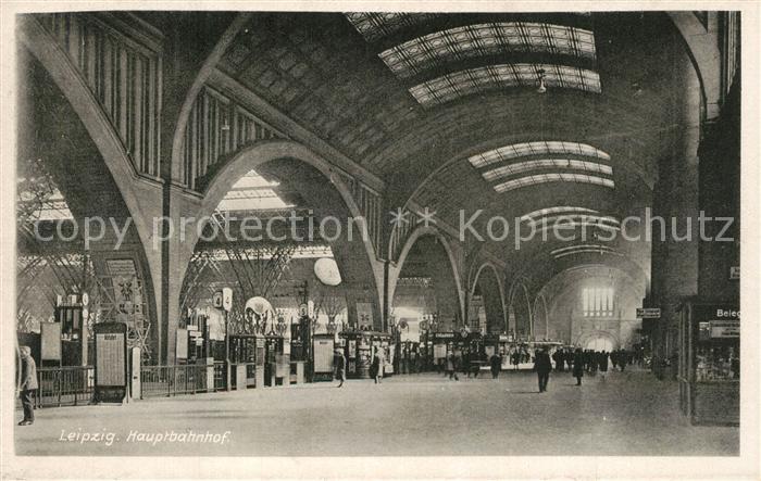 LEIPZIG Sachsen Hauptbahnhof
