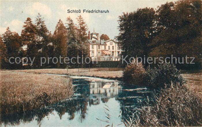 Friedrichsruh Aumuehle Schloss Friedrichsruh