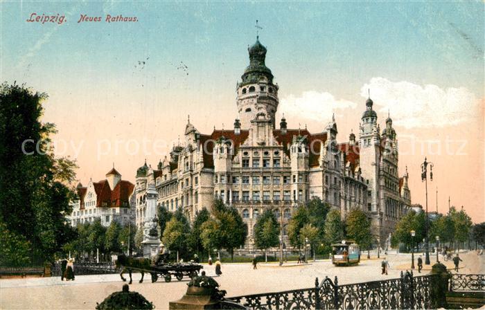 LEIPZIG Sachsen Neues Rathaus