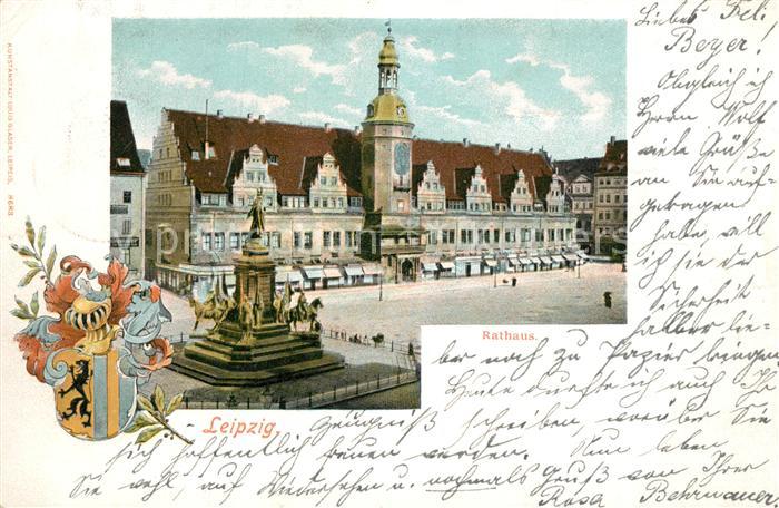 LEIPZIG Sachsen Rathaus