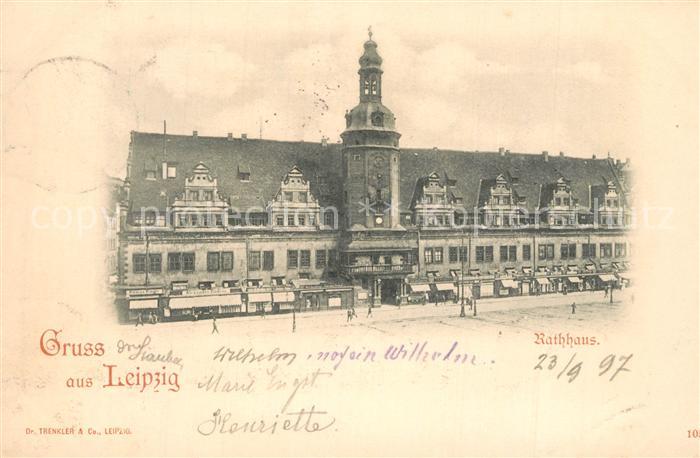 LEIPZIG Sachsen Rathaus