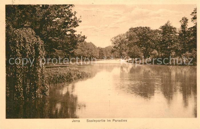 Jena Thueringen Saalepartie im Paradies