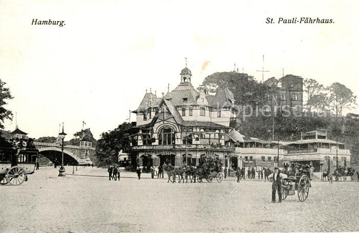 HAMBURG  CITY St Pauli Faehrhaus
