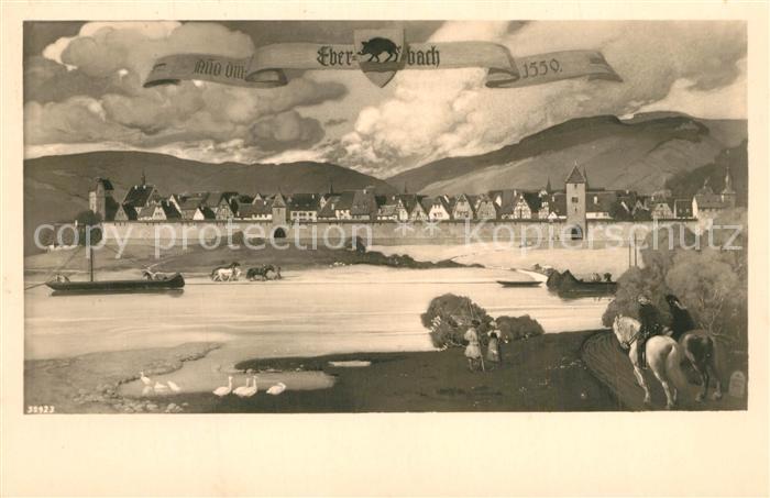 Eberbach Neckar Ortsansicht