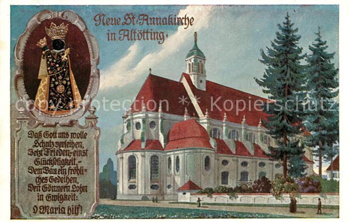 ALToeTTING Bayern Neue St Annakirche