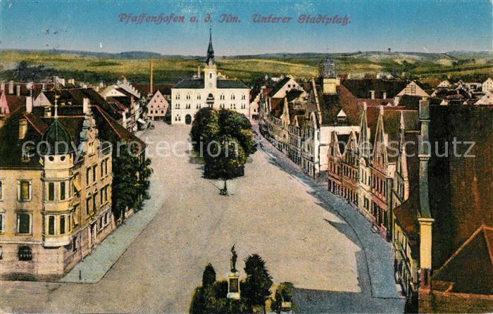 Pfaffenhofen Ilm Unterer Stadtplatz