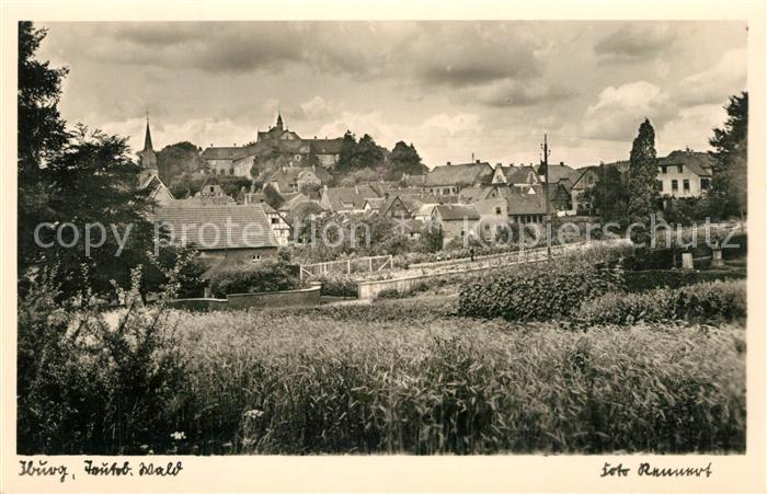 Iburg Teutoburger Wald Teilansicht