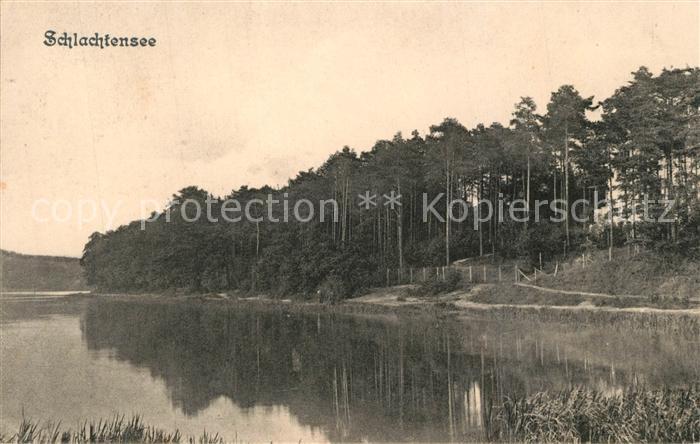 Zehlendorf Berlin Uferpartie am Schlachtensee
