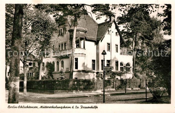 Zehlendorf Berlin Muettererholungsheim der Evangelischen Frauenhilfe