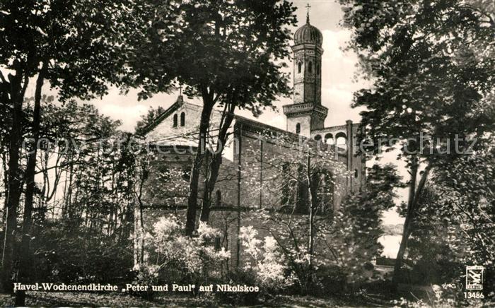 Nikolskoe Berlin Havel Wochenendkirche Peter und Paul