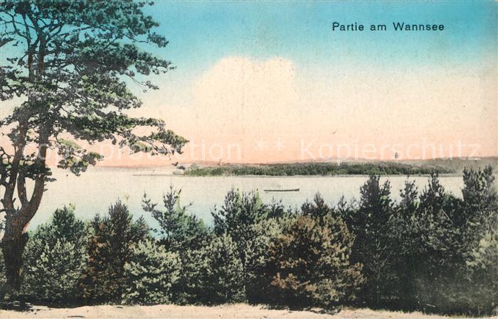 Wannsee Partie am See